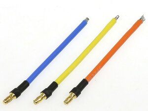 �X���[���E���[���s�A���R�l�N�^�[C 3.5mm 14G�R�[�h�t(�I�X3pcs) [EG-1467-14AWG-80](JAN�F4534182689068)