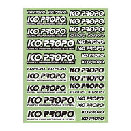KOデカール ブラック/ホワイト [KO-79072](JAN：4945984790720)