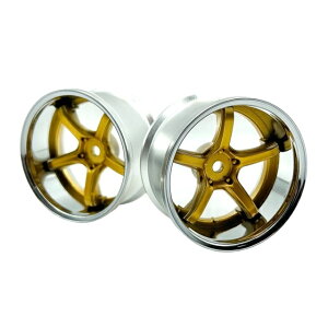 WORK EMOTION T5R 2P DEEP CONCAVE +6 CandyGold 2pcs [LW-0706CGa](JAN�F4580626313075)