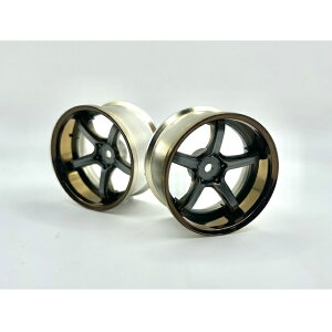 WORK EMOTION T5R 2P WHEEL DEEP CONCAVE +6 Bronze Gray Metallic 2pcs [LW-0706BGMa](JAN�F4580626313099)