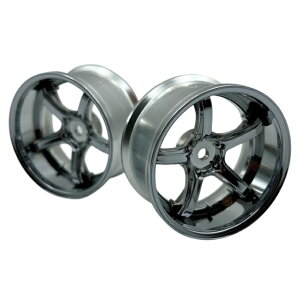 WORK EMOTION T5R 2P DEEP CONCAVE +8 Chrome 2pcs [LW-0708Ca](JAN�F4580626313143)