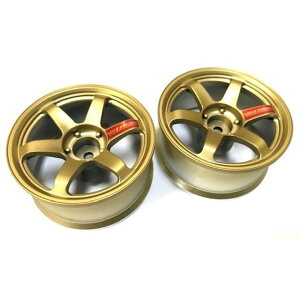 TE37 Sports �z�C�[�� �n�C�g���N�V�����^�C�v Off 6 GoldMetal 2pcs [LWH-0306Ga](JAN�F4580626313211)