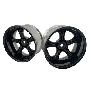 WORK VS KF# WHEEL STANDARD RIM off 6 High Black 2pcs [LW-0906HGB](JAN�F4580626314270)