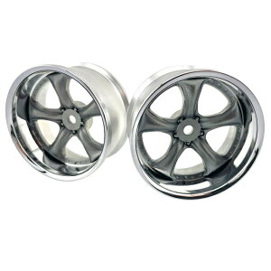 WORK VS KF# WHEEL STANDARD RIM off 6 Chrome Gray Metalic 2 [LW-0906CGM](JAN�F4580626314331)