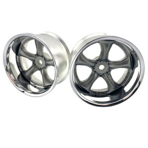 WORK VS KF# WHEEL DEEP RIM off 8 Chrome Gray Metalic2�{�� [LW-0908CGM](JAN�F4580626314348)