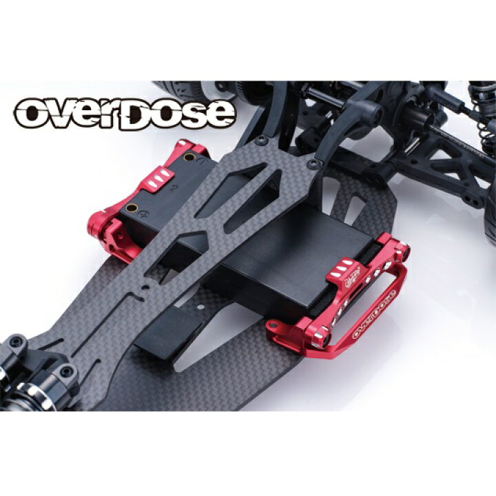 楽天市場】アルミバッテリーホルダー TYPE-2 for GALM/レッド [OD3894 