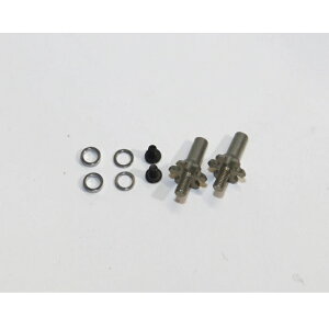 Shark - Hard Anodized Adjustable(5-8mm) Flont Hex Hub Axle Set [RR-220](JANF74077828523)