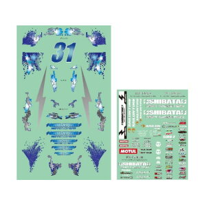 SHIBATA GR86 Sticker set 2022ver. [R31W433](JAN�F4562456377670)