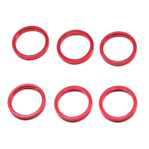 M6 �A���~�J���[ ��7.4×6×1.0t(���b�h) 6pcs [SGX-8610R](JAN�F4543880113713)