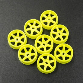 プラスチックナローリムセット(Offset 0 +1 +2 +3) 蛍光イエロー Mini-Z AWD [WL-0145FYW](JAN：4894711040273)