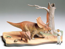 1/35 タミヤ プラモデル恐竜 カスモサウルス ジオラマセット