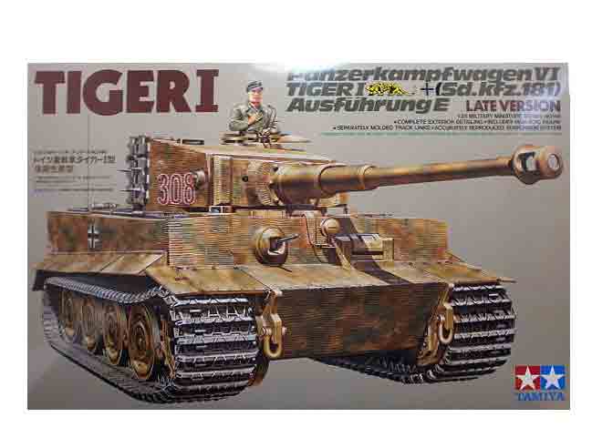 タミヤ 1/35 ミリタリーミニチュア No.146 ドイツ 重戦車 タイガーI型 