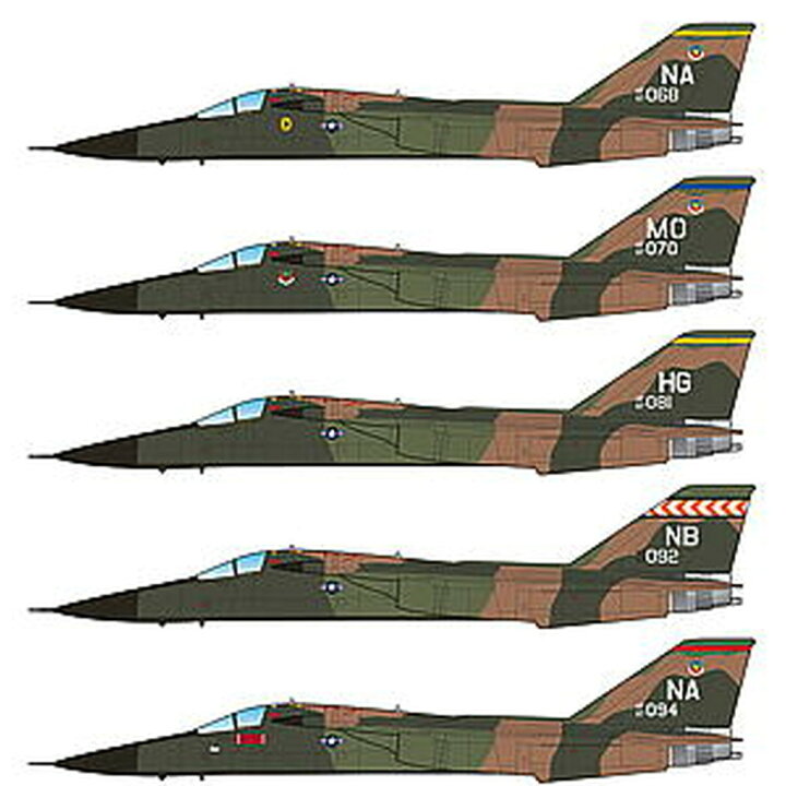 カラカルモデル 1/72 アメリカ空軍 F-111A アードバーク デカールセット CD72100 模型・プラモ総合専門店 ホビコレ