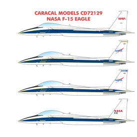 カラカルモデル 1/72 NASA F-15 イーグル デカールセット CD72129