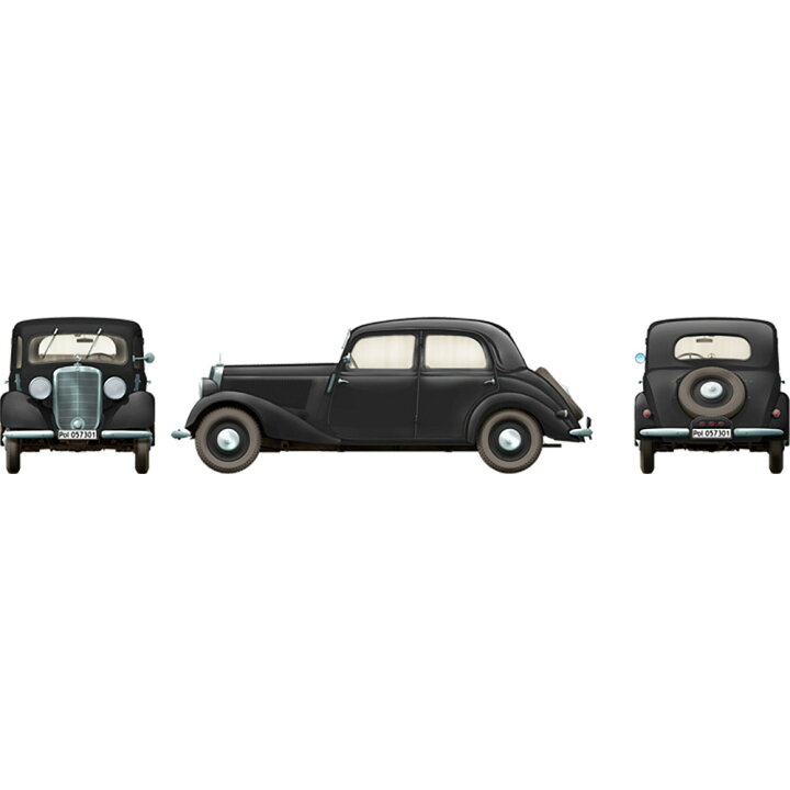 楽天市場】ミニアート 1/35 1930-40年代 TYPE 170V 4ドアサルーン 民間  