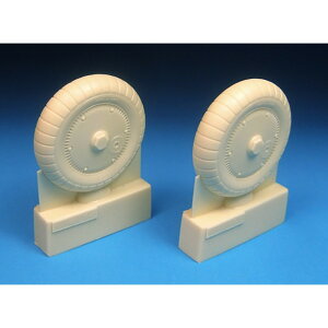 バラクーダキャスト 1/24 Bf109 G タイヤ&ホイールセット BR-24325