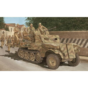 hS 1/35 WW.II hCcR Sd.Kfz.10/5 1g n[tgbN 2cm Flak38 ڌ^ bLudl }WbNgbN/3Dvg}Yu[L/ԕ|[t ؎dl vf DR6677SP