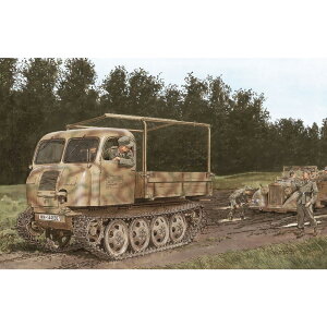 �h���S�� 1/35 WW.II �h�C�c�R RSO/01 �^�C�v470 �ėp�g���N�^�[ �}�W�b�N�g���b�N/���/�D�^�n�p�g���b�N�p�b�h/�S���A�e/�H���t�B�M���A2�̕t�� ���؃Z�b�g �v�����f�� DR6691SP