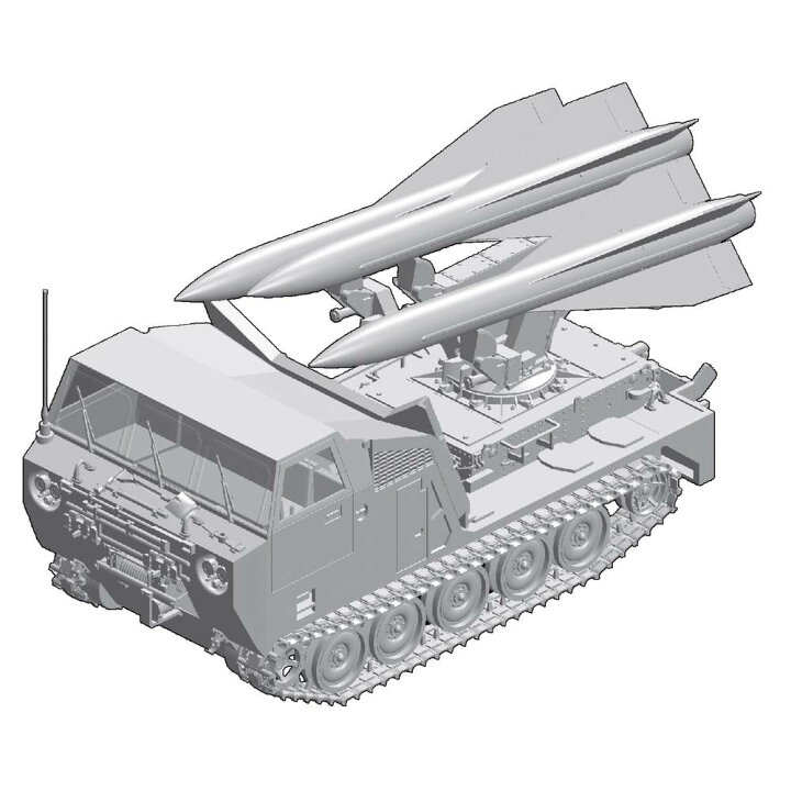 楽天市場】ドラゴン 1/35 アメリカ軍 M727ホークミサイル自走型発射機  