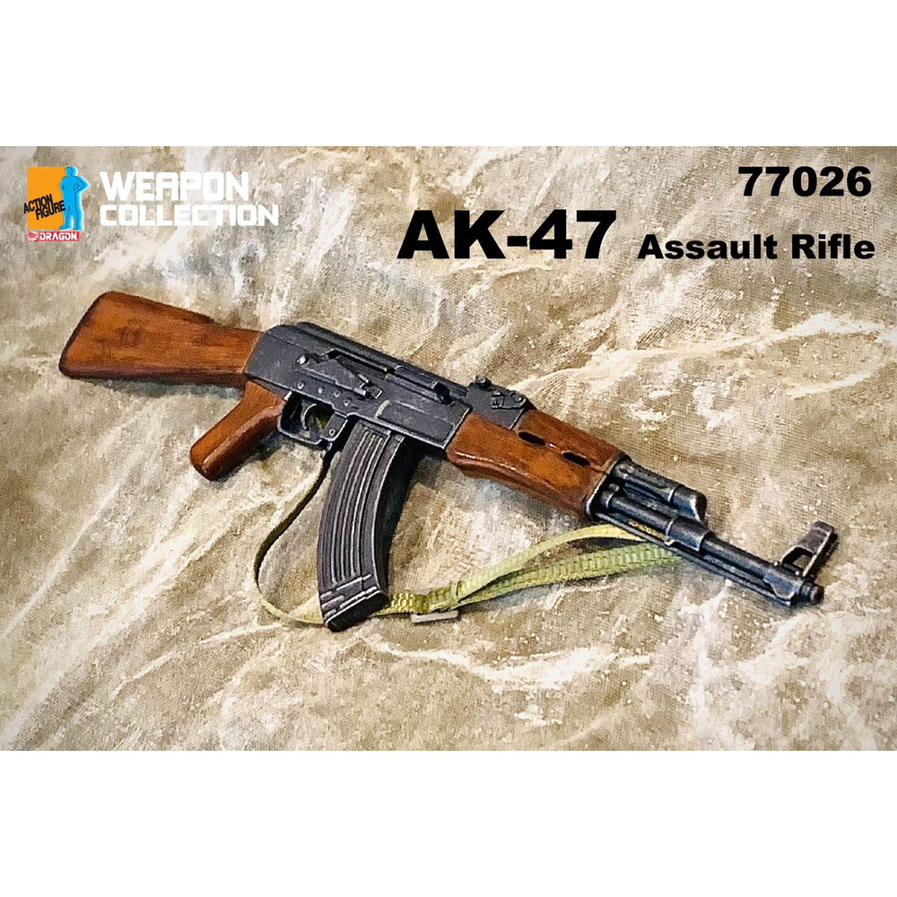 ドラゴン製 1 6 AK47ライフル 銃 ミニチュア - ミリタリー