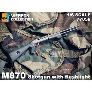 �h���S�� 1/6 M870 �V���b�g�K�� w/�t���b�V�����C�g �����i DR77058