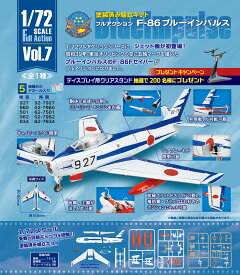 エフトイズ 1/72 フルアクション vol.7 F-86ブルーインパルス（1BOX 5個入り） FT60470