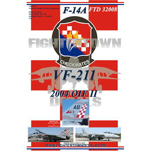 t@C^[^EfJ[ 1/32 F-14A VF-211 `FbNCc CN푈 FTD32-008