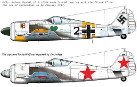 HADモデル 1/48 WW.II ドイツ空軍 フォッケウルフ Fw190A-4 デカール