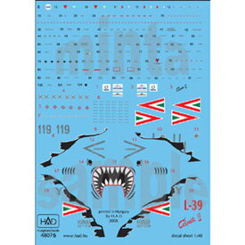 HADデカール 1/48 L-39 アルバトロス,, Capeti II(特別塗装機) HAD48075