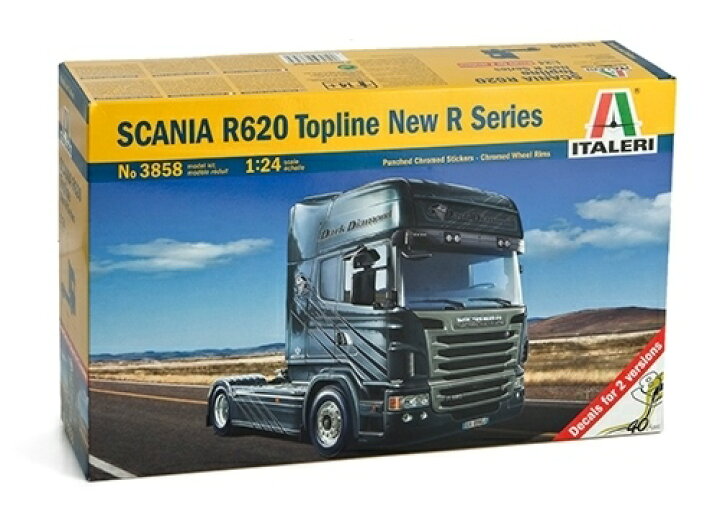 楽天市場】イタレリ 1/24 スカニア R620 トップライン 新型Rシリーズ 