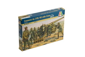 イタレリ 1/72 WW.II イタリア軍 149/40野砲 w/砲兵 IT6165