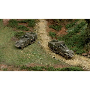 イタレリ 1/72 WW.II アメリカ軍 75mm M3 自走迫撃砲(2輌セット) IT7510
