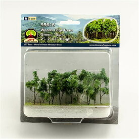 JTT 林の木々(盛夏の緑) Nスケール (15本入り) JTT95616