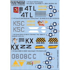 Lbc[h 1/144 ėRqQ B-26 }[_[ fJ[Zbg KW144006