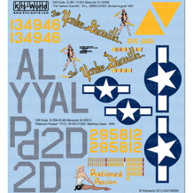 キッツワールド 1/48 米陸軍航空群 B-26C マローダー 「The Yankee Guerrilla」「Rationed