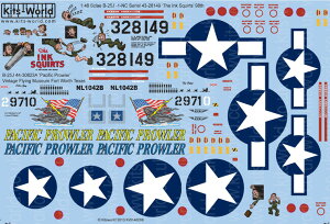 Lbc[hfJ[ 1/48 EėR B-25J ~b`F The Ink Squirts 98 Seabees EĊC B-25J ~b`F Pacific Prowler KW148098