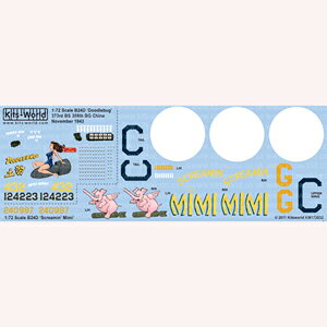 Lbc[h 1/72 ėRq B-24D x[^[ Doodlebug/Screamin Mimi KW172032