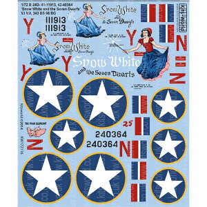 Lbc[h 1/72 ėRqR B-24D x[^[ 98qQ 343s =Snow White and the Seven Dwarfs= version I & II KW172116