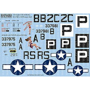 Lbc[h 1/72 WW.II AJRB-17G tCOtH[gXfJ[Zbg 6 KW172232