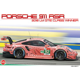 プラッツ/nunu 1/24 レーシングシリーズ ポルシェ 911 (タイプ991) RSR 2018 ル・マン24時間レース クラスウィナー プラモデル PN24040