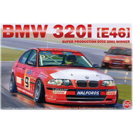 プラッツ/NuNu レーシングシリーズ 1/24 BMW 320i E46 DTCC 2001 ウィナー プラモデル PN24007