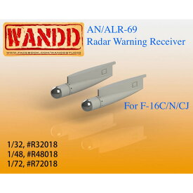 WandD Studio 1/48 F-16C/N/CJ用 AN/ALR-69 レーダー警報受信機 パーツセット