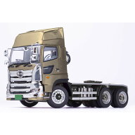 プラッツ 1/50 日野プロフィアSS 6×4 ハイルーフ シャンパンゴールド 現行モデル 完成品 KK1300SSSGh