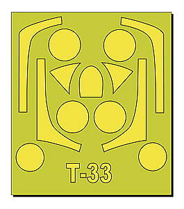 �v���b�c 1/72 �q�󎩉q�� T-33�p�}�X�L���O�V�[�g MS72-5