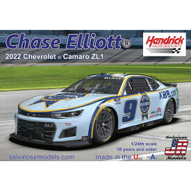 サルビノスJRモデルズ 1/24 チェイス・エリオット #9 KELLY BULE BOOK シボレー カマロ NASCAR2022 ネクストジェネレーション HMC2022CEK