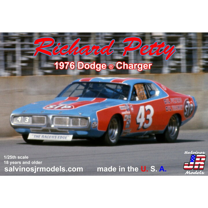 楽天市場】サルビノスJRモデルズ 1/25 リチャード・ペティ 1976 ダッジ 