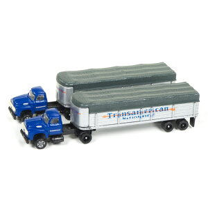 クラシック・メタル・ワークス 1/160(Nスケール) 1954 フォード トラクター/カバードワゴン トランスアメリカン(2台セット) CMW51170