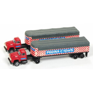 クラシック・メタル・ワークス 1/160(Nスケール) 1954 フォード トラクター/カバードワゴン プリナ CMW51171