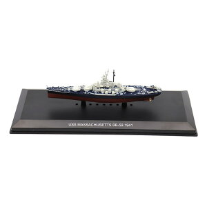 モーターシティクラシック 1/1250 WW.II アメリカ海軍戦艦 USSマサチューセッツ BB-59 1941 完成品 MSS241939