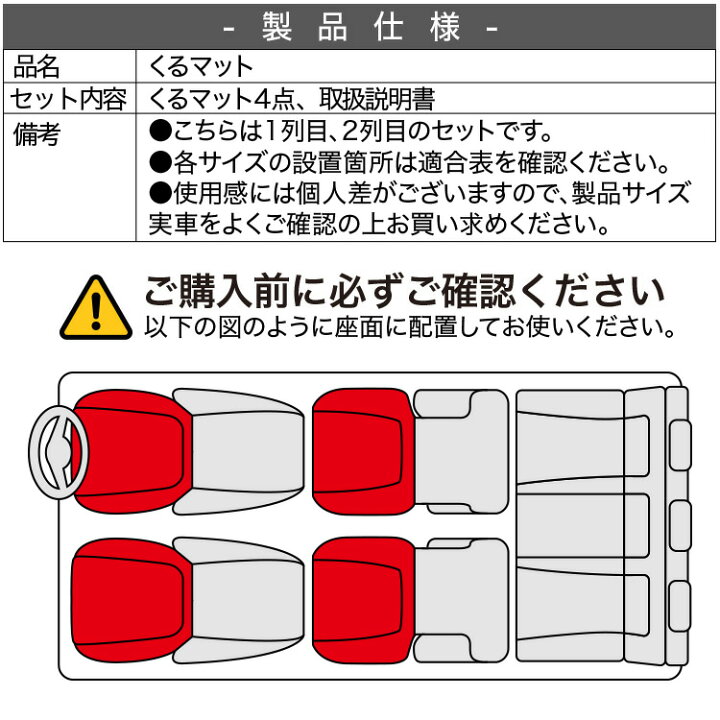 楽天市場 冬のわくわくsale 超値下げ お得4個 車マット くるマット セレナ C27系 シートフラットクッション 段差解消 車中泊 マット 4個ブラック 評価a 車中泊 グッズ 防災グッズ エアーマット エアベッド ベッド キャンピングマット キャンプマット Lot No 05